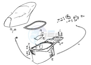 ATLANTIS O2 - 50 cc drawing SEAT