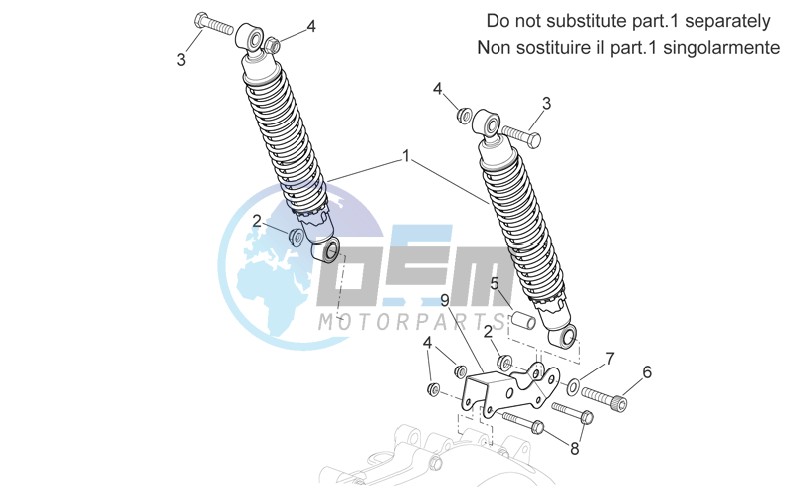 Rear Shock absorber