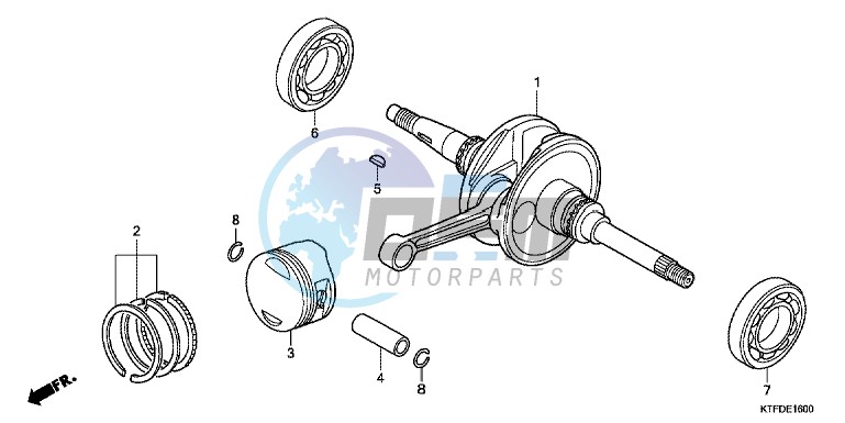 CRANKSHAFT/ PI STON