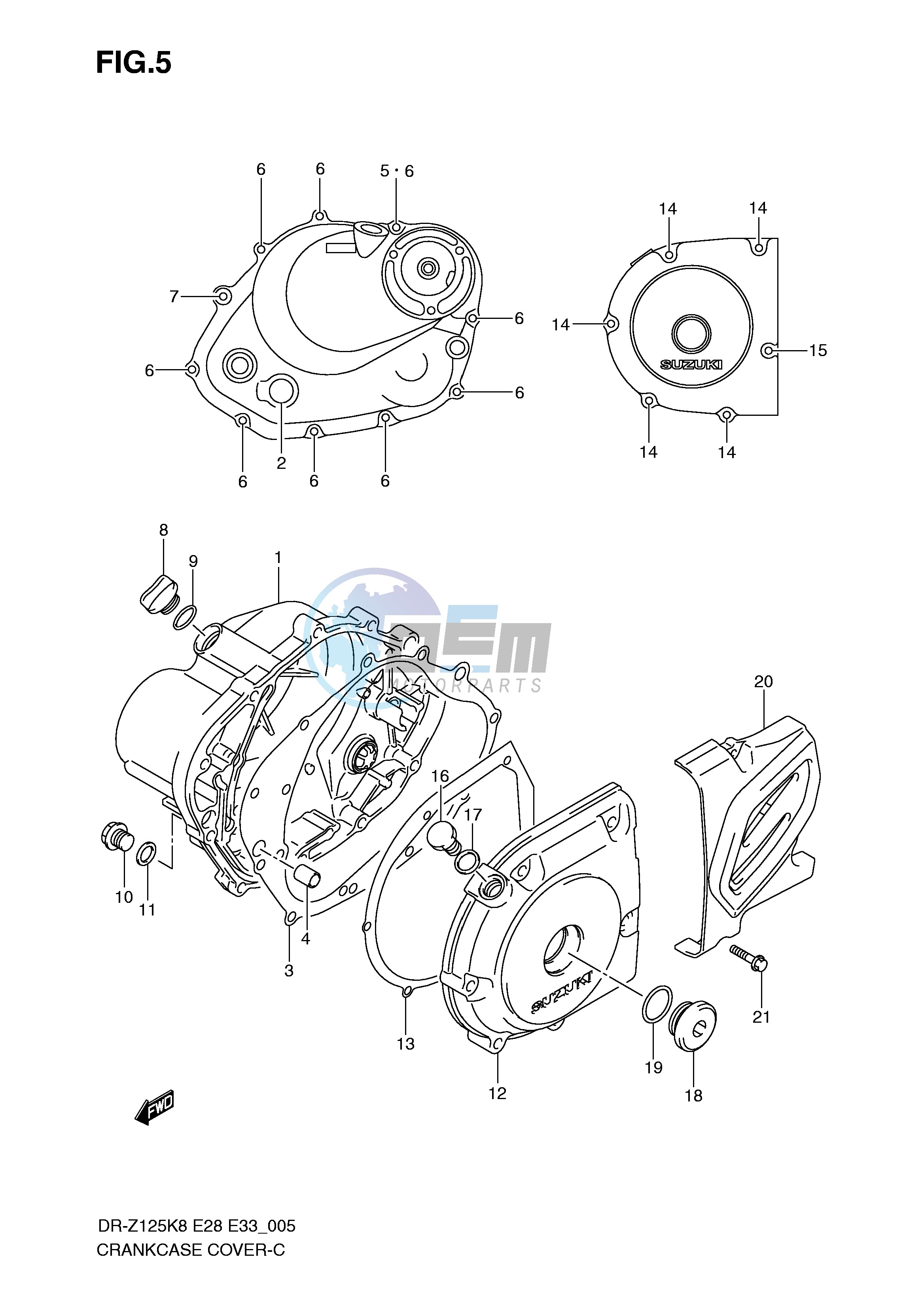 CRANKCASE COVER