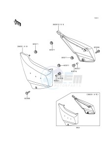 ZG 1200 B [VOYAGER XII] (B10-B14) [VOYAGER XII] drawing SIDE COVERS