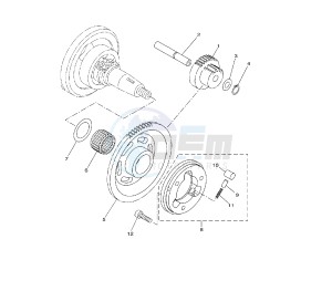 YZF R 125 drawing STARTER