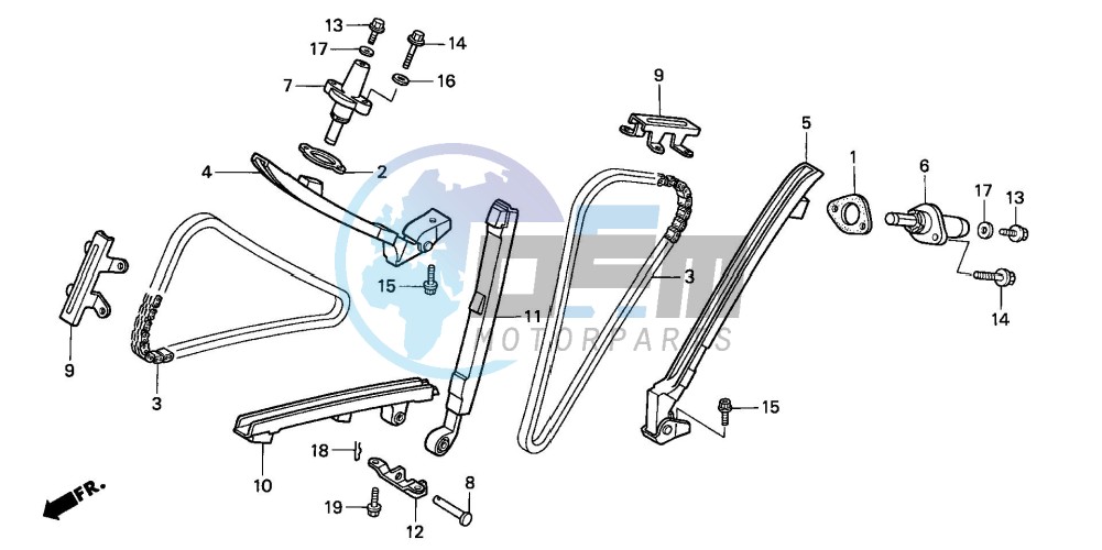 CAM CHAIN/TENSIONER