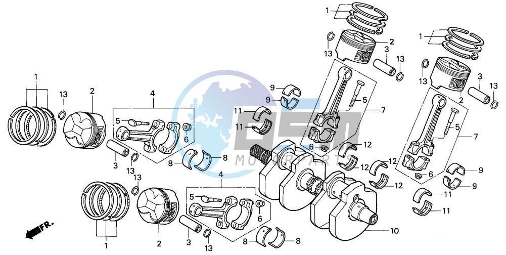 CRANKSHAFT/PISTON