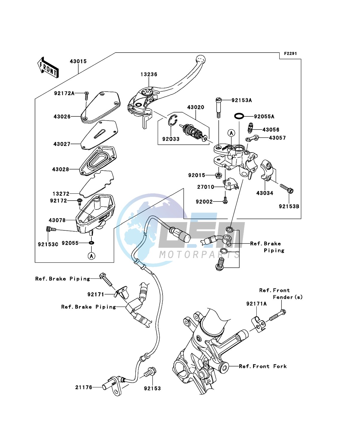 Front Master Cylinder