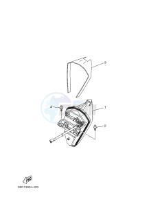 XP500A T-MAX 530 (2PWR) drawing TAILLIGHT