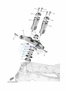 MT-09 MTN890-U (BMR1) drawing STEERING