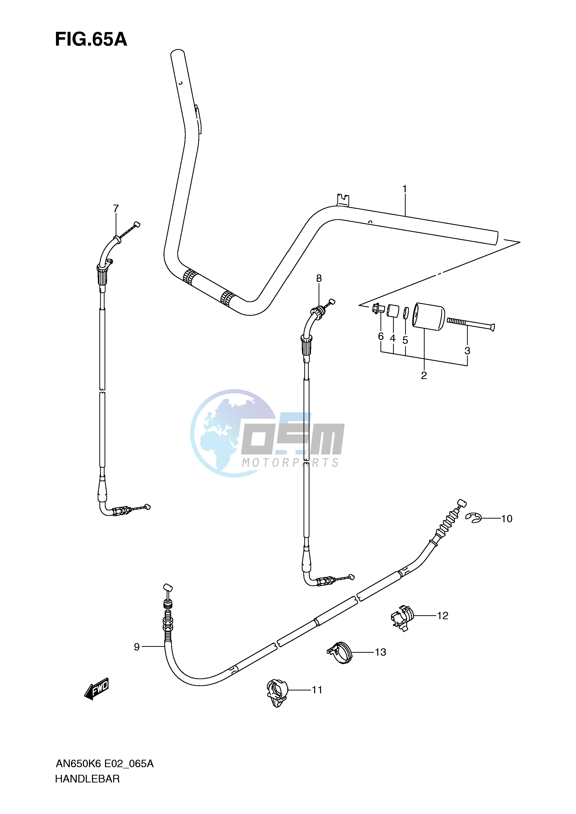 HANDLEBAR (MODEL K9 L0)