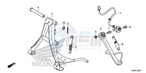 GLR1251WHH UK - (E) drawing STAND