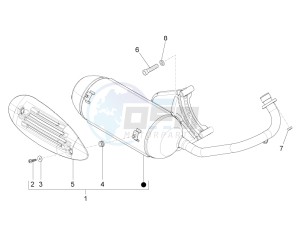 Zip 100 4T 2011-2014 (VieTnam) drawing Silencer