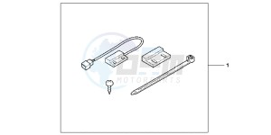 CB1000RAB drawing KIT MAGNETIC SWITCH