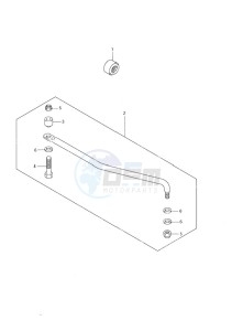 DF 9.9 drawing Drag Link w/Remote Control