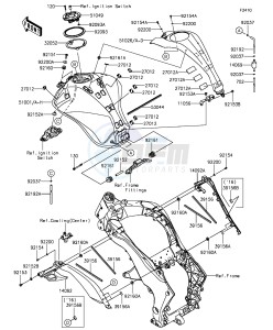 Z1000 ZR1000FEF FR GB XX (EU ME A(FRICA) drawing Fuel Tank