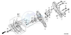 TRX420FA6G TRX420 Europe Direct - (ED) drawing OIL PUMP