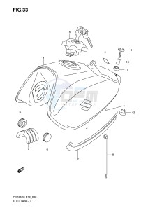 RV125 (E19) VanVan drawing FUEL TANK