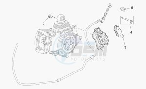 Norge 1200 IE 1200 IE drawing Rear brake caliper