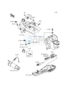 Z800 ABS ZR800BFF FR GB XX (EU ME A(FRICA) drawing Fuel Injection