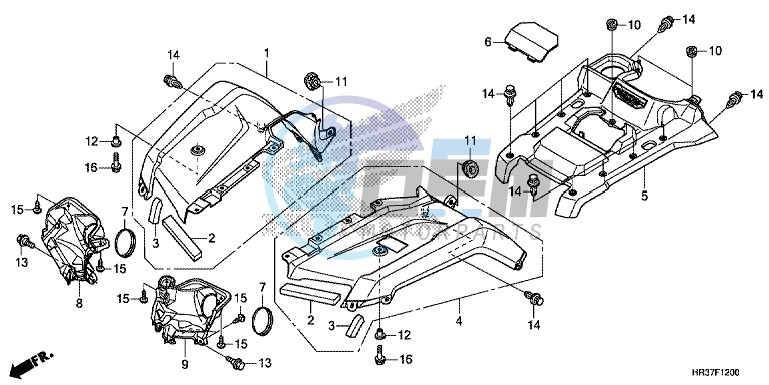 FRONT FENDER