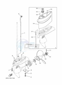 F2-5BMHL drawing PROPELLER-HOUSING-AND-TRANSMISSION-2