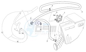 RX 50 racing 2003 drawing Secondary air