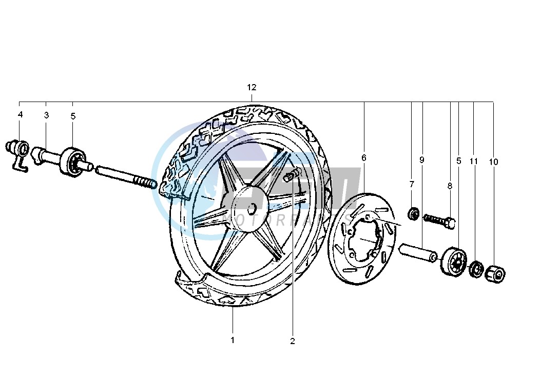 Front wheel