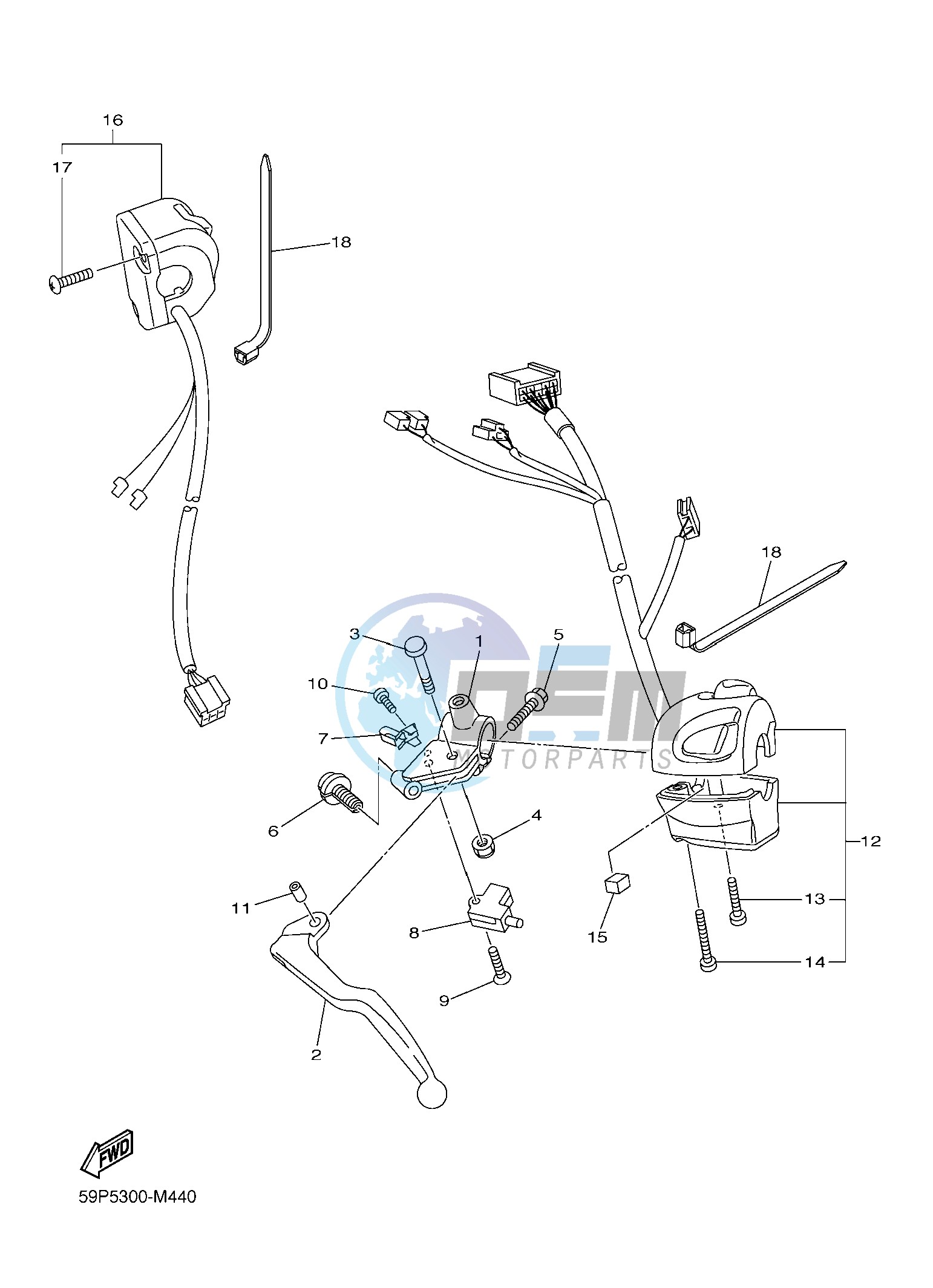 HANDLE SWITCH & LEVER