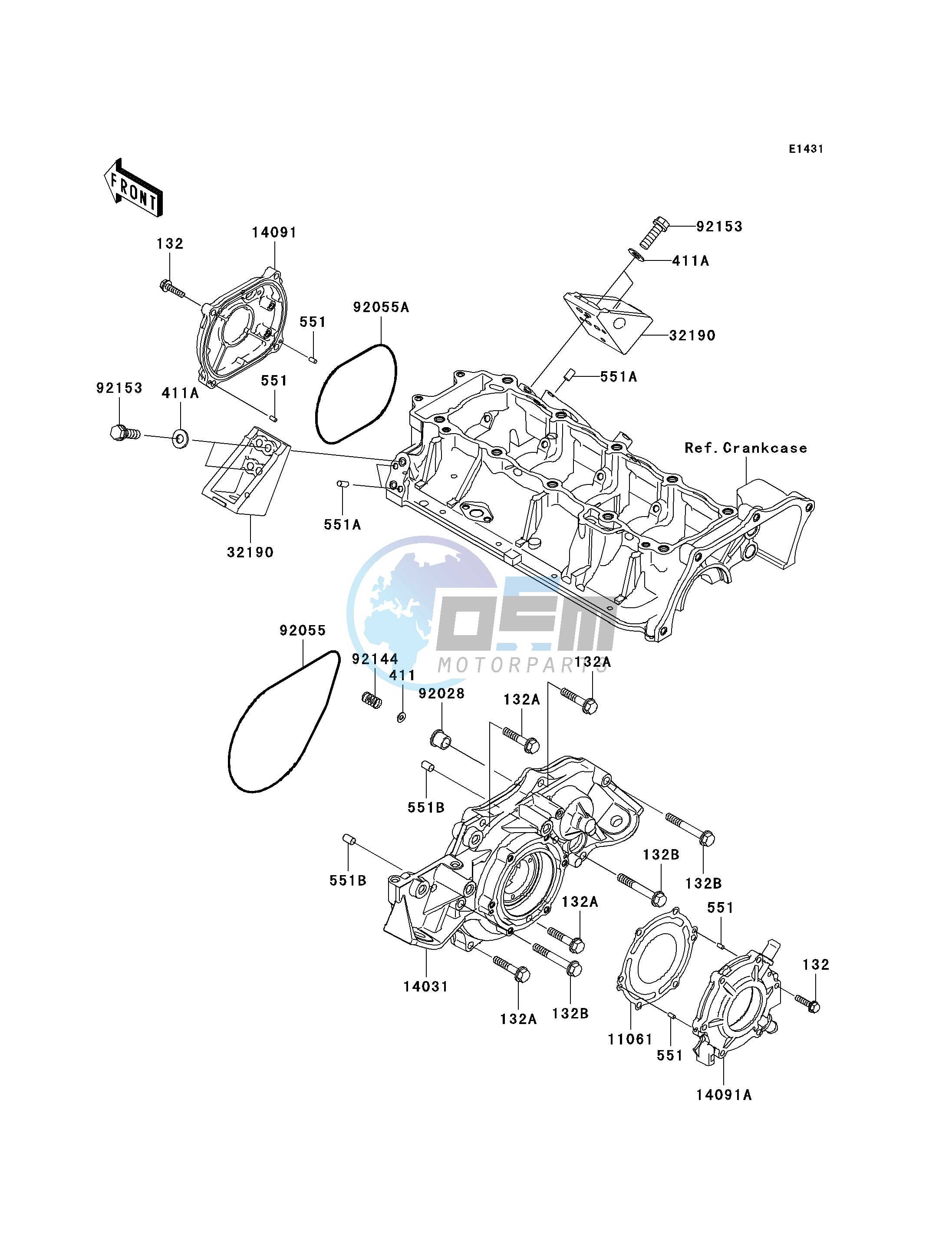 ENGINE COVER-- S- -