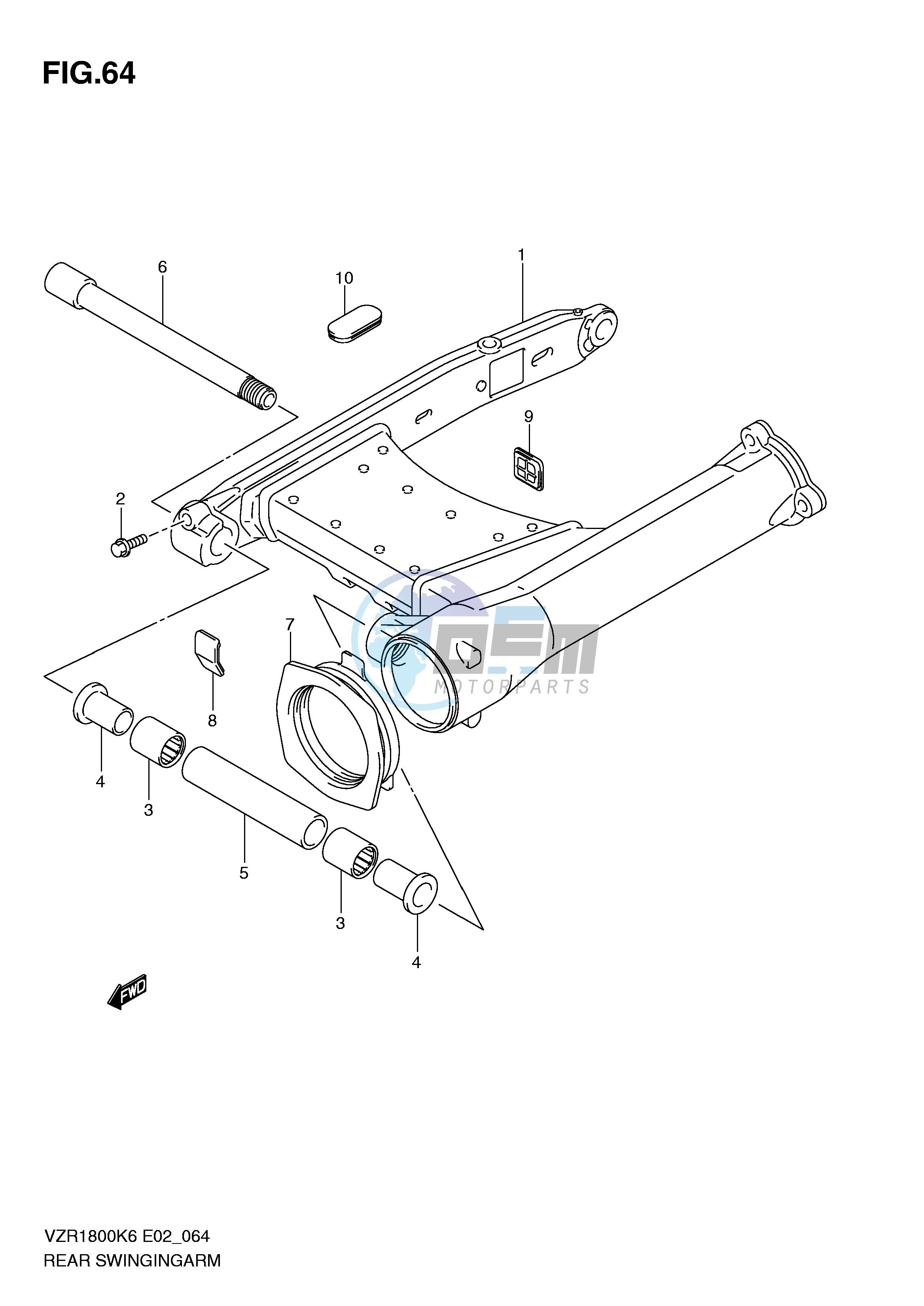 REAR SWINGING ARM