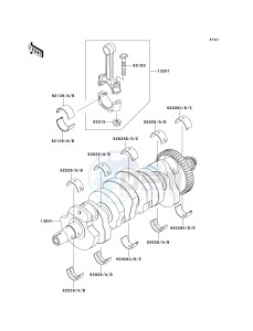 ZR 1000 B [Z1000] (7F-8F) 0B8F drawing CRANKSHAFT