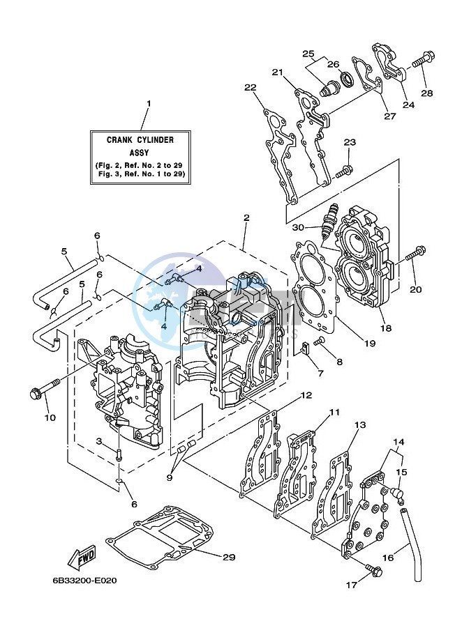 CYLINDER--CRANKCASE