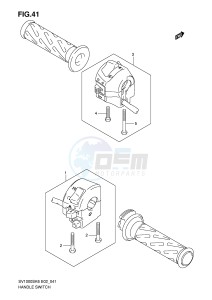 SV1000 (E2) drawing HANDLE SWITCH (SV1000S S1 S2)