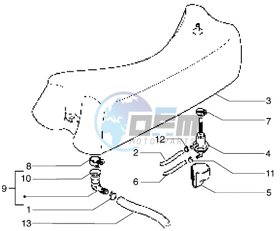 Supplementary tank