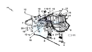 MAXSYM 600 I ABS EXECUTIVE (LX60A3-EU) (E4) (L7-M0) drawing LUGGAGE BOX