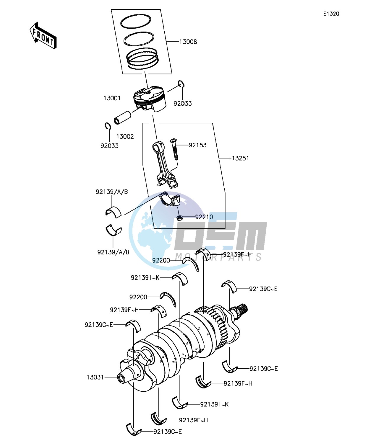 Crankshaft/Piston(s)