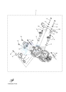 MT07A MT-07 ABS 700 (1XB9) drawing INTAKE 2