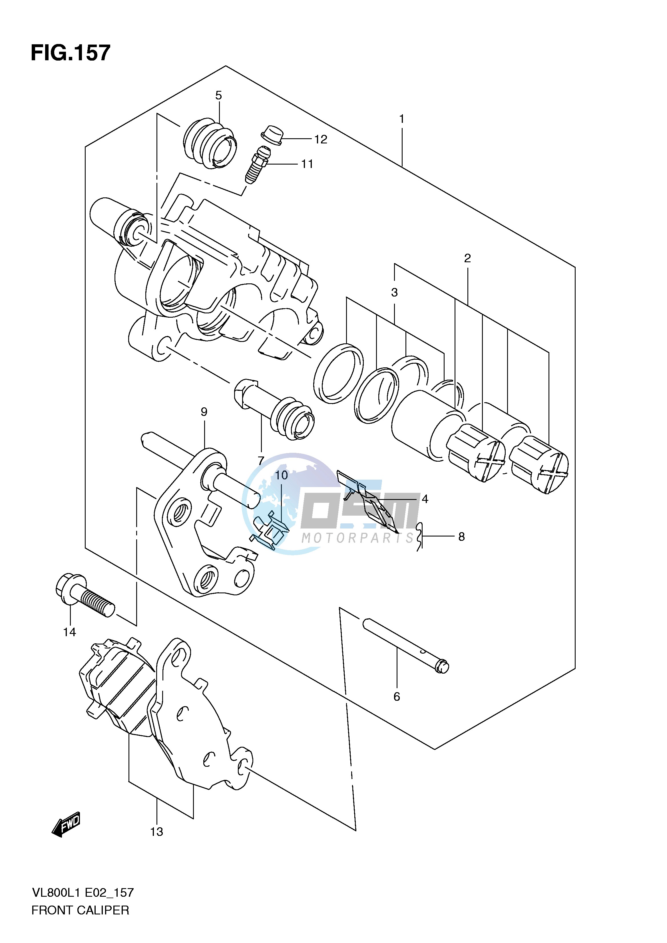 FRONT CALIPER