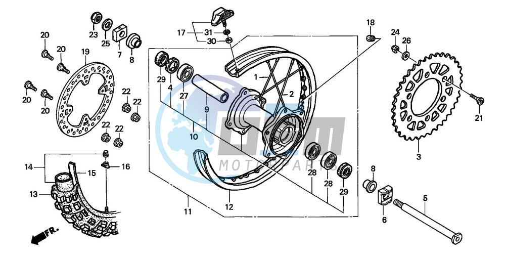 REAR WHEEL