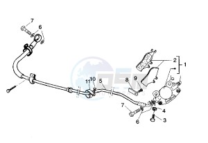 DNA 125-180 125 drawing Rear brake caliper