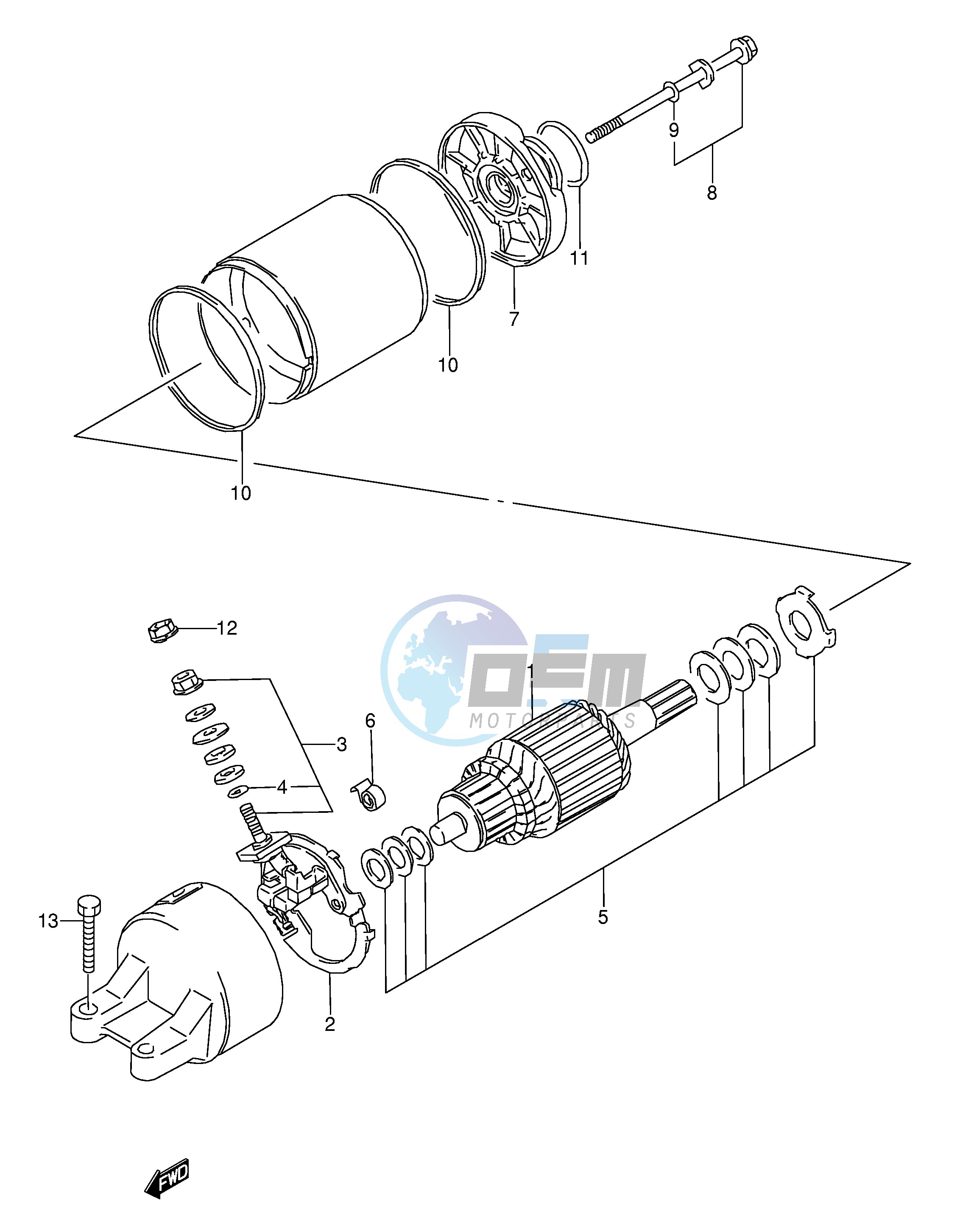 STARTING MOTOR