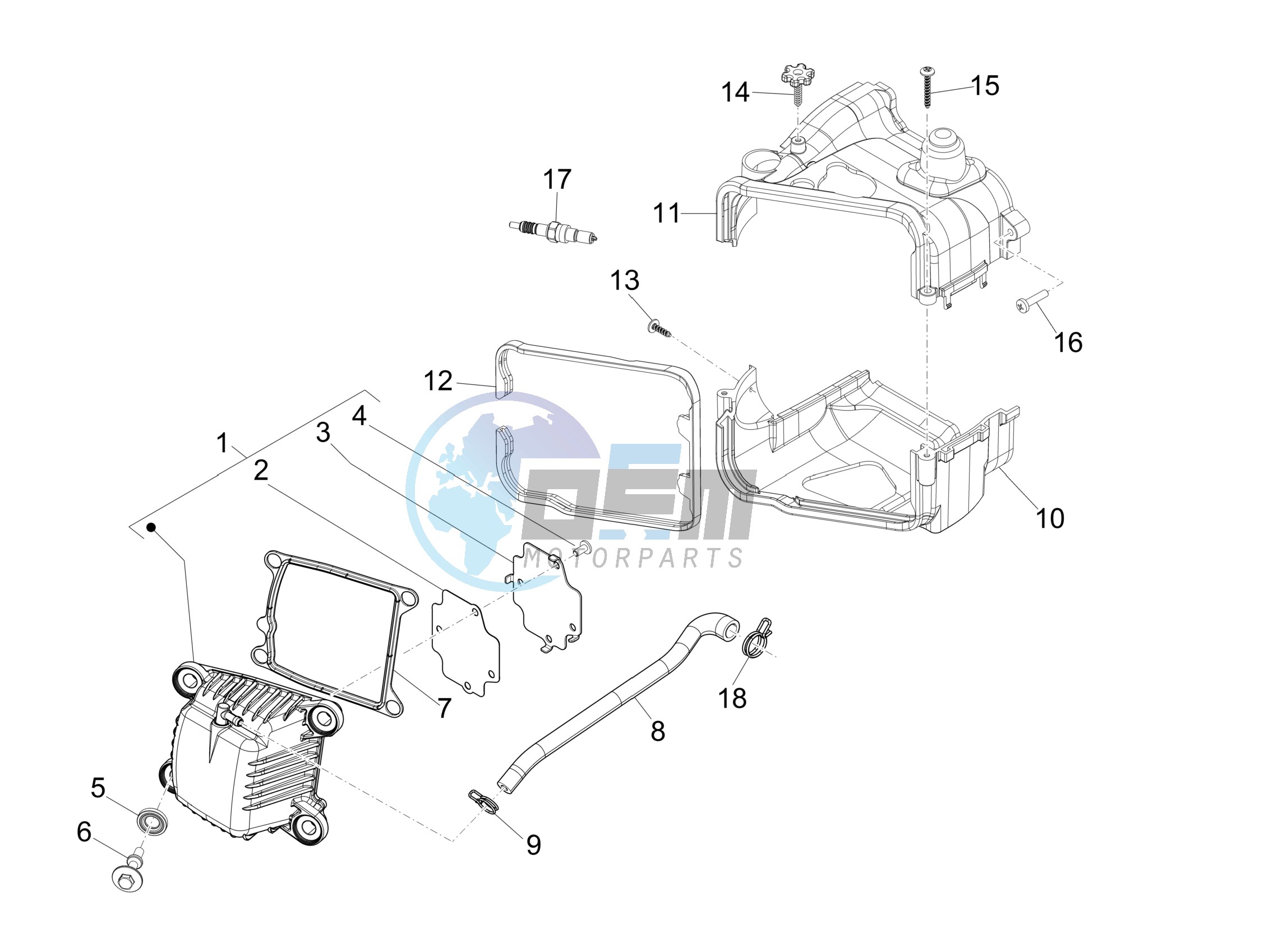 Cylinder head cover