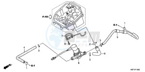 XL1000VB drawing SIDE FAIRING ACCENT