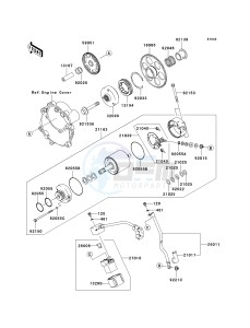 ZX 1000 M [NINJA ZX-10R] (C1) [NINJA ZX-10R] drawing STARTER MOTOR