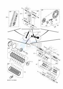 YZ250 (BCR2) drawing MAINTENANCE PARTS KIT