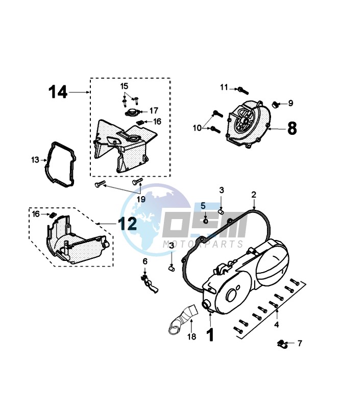 CRANKCASE COVER