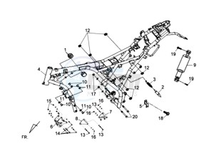 WOLF 125 SBN drawing FRAME