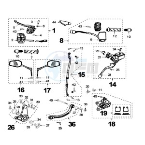 FIGHT RW3 drawing BRAKE SYSTEM *AJP*