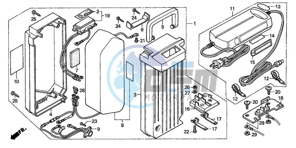 BATTERY/CHARGE UNIT