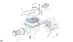 RAPTOR EU2 125 drawing INTAKE