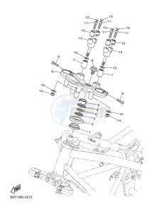 MT-03 MTN320-A (BEV8) drawing STEERING