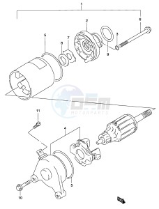 GZ125 (P4) drawing STARTING MOTOR